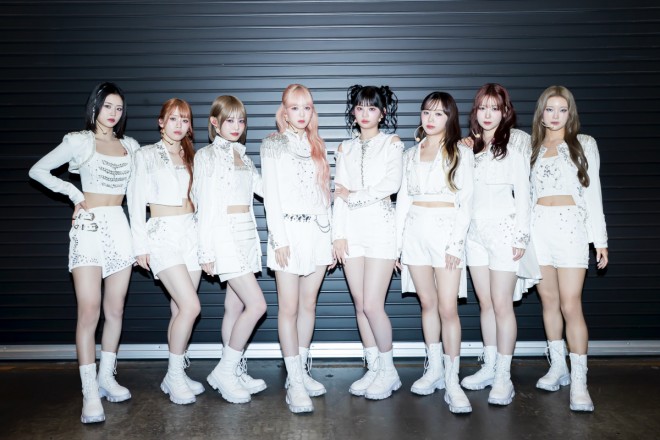 ME:I performing at the Kanagawa